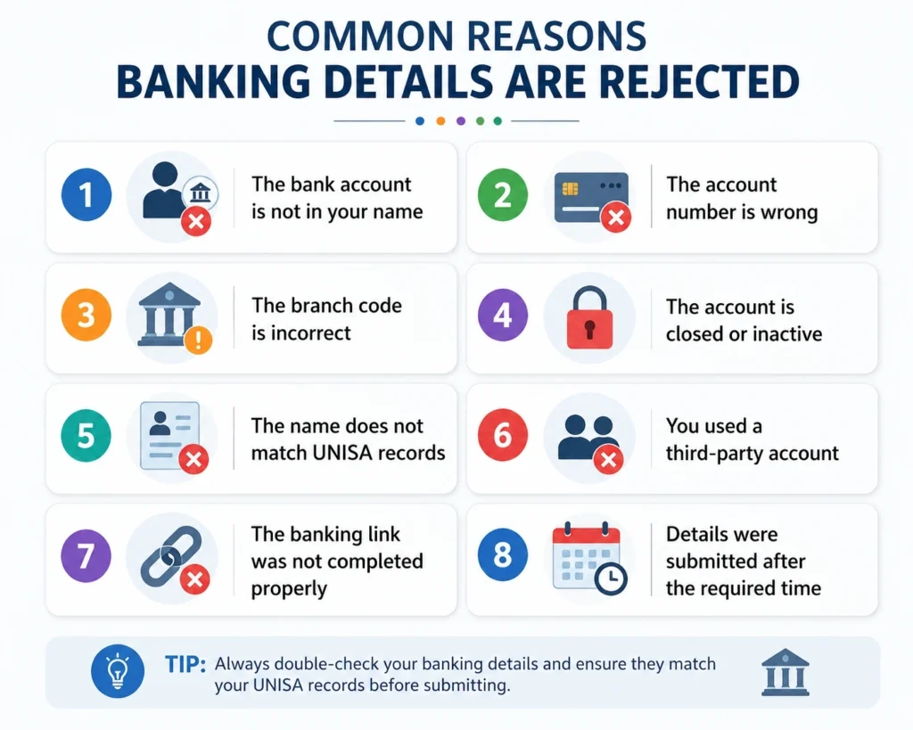Common Reasons Banking Details Are Rejected (1)