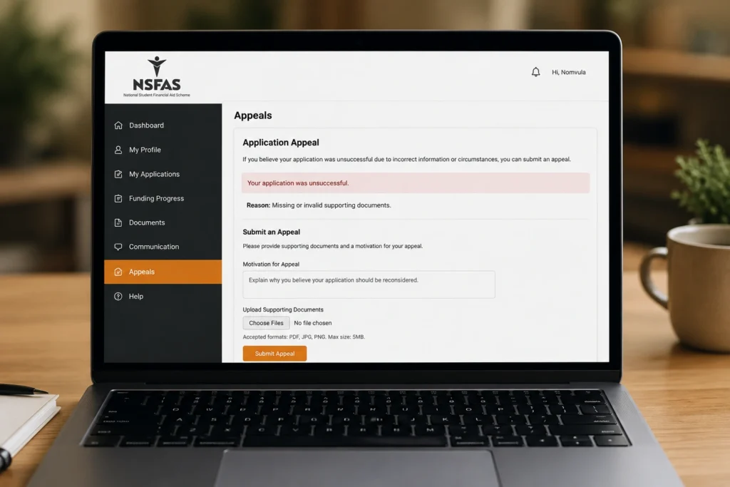 How to Appeal a Rejected NSFAS Application