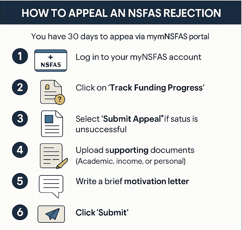 NSFAS Appeal Process (Step-by-Step 2026 Guide)