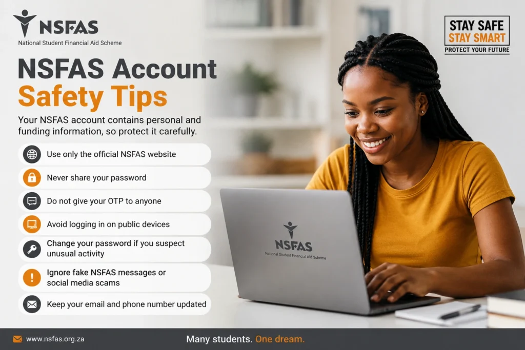 NSFAS Account Safety Tips
