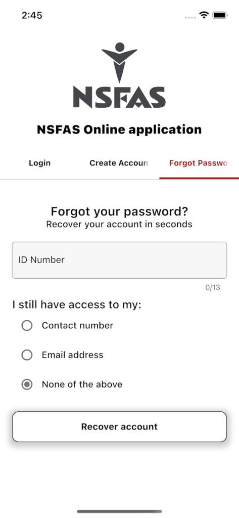 How to Reset Your NSFAS Password in 2026