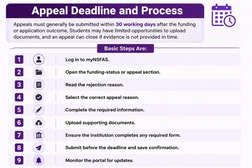 Appeal Deadline and Process of N+2 Rule nsfas